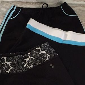 Lot of 3 Yoga workout pants bundle